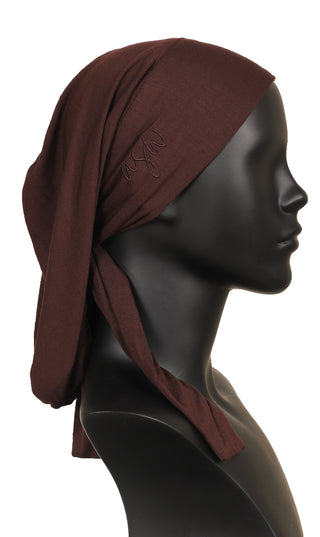Premium Cotton onderkapje - Espresso
