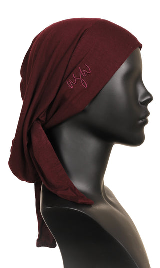 Premium Cotton onderkapje - Dash Violet