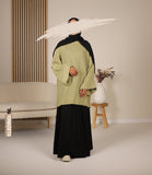 Pleteni dugi kimono trico