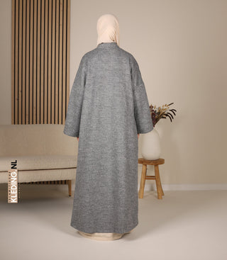 Essential Winter Kimono Akemi Grey Melée