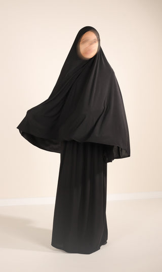 Jersey Premium HIP Khimar - Schwarz