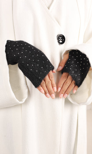 Armwarmers Diamond - Zwart