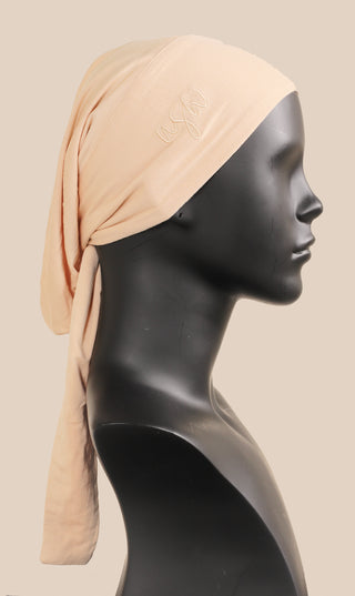 Premium Cotton onderkapje - Beige