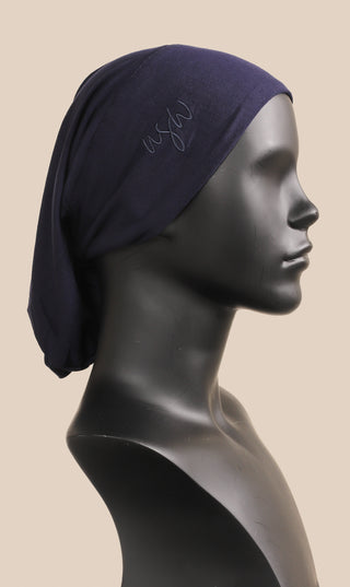 Premium Cotton onderkapje - Navy
