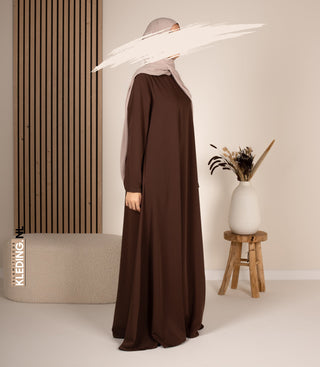 Abaya A-lijn - Ellysa - Cacao