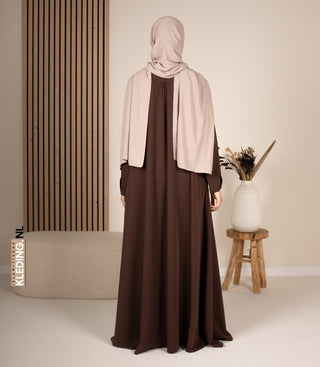 Abaya A-lijn - Ellysa - Cacao