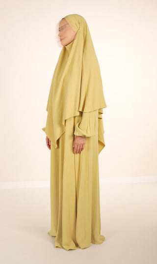 Natural Nila Abaya - Pistache