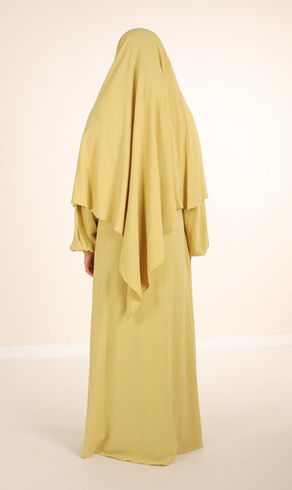 Natural Nila Abaya - Pistache