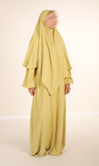 Natural Nila Abaya - Pistache