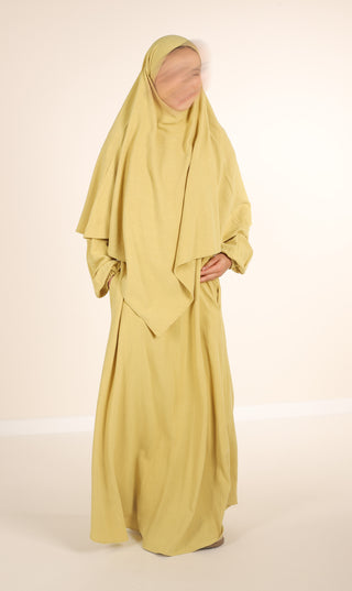 Natural Nila Abaya - Pistache