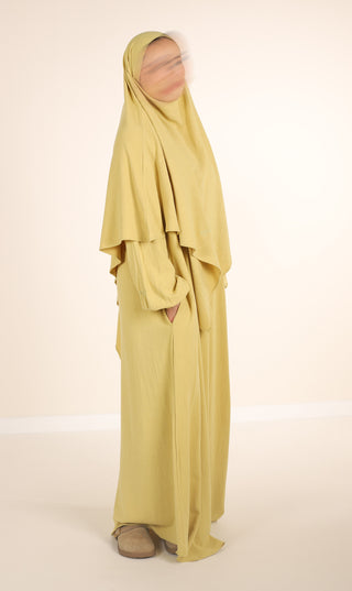 Natural Nila Abaya - Pistache