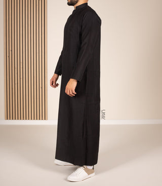 UsW Tailored Saudi Qamees Reda - Zwart