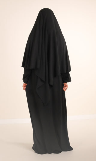 Natürliche NILA Abaya - Nimbus Grey