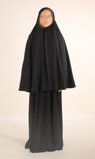 Natürliche NILA Abaya - Nimbus Grey