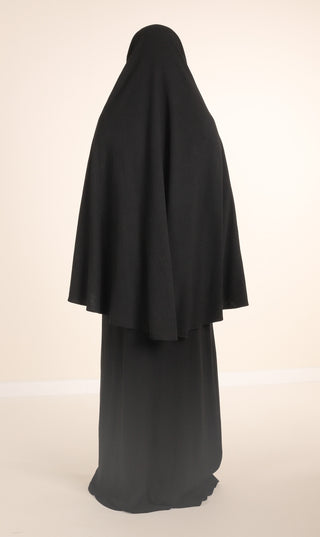 Natürliche NILA Abaya - Nimbus Grey