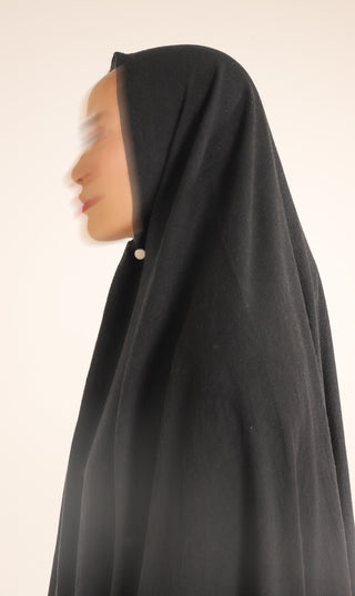 Natürliche NILA Abaya - Nimbus Grey