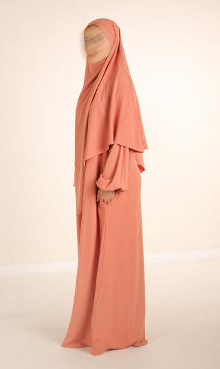 Natural Nila Abaya - Mocca