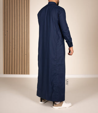 Chino Saudi Qamis- Navy