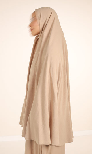 Natürliche NILA Abaya - Nimbus Grey