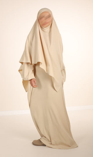 Natural Nila Abaya - Kotton