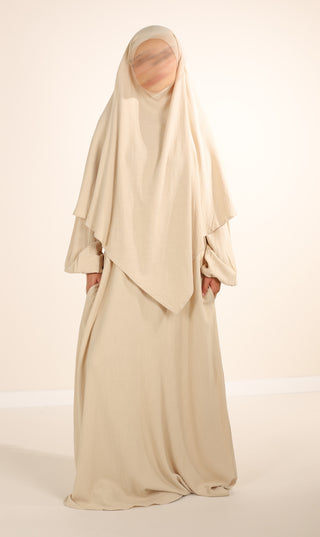 Natural Nila Abaya - Kotton