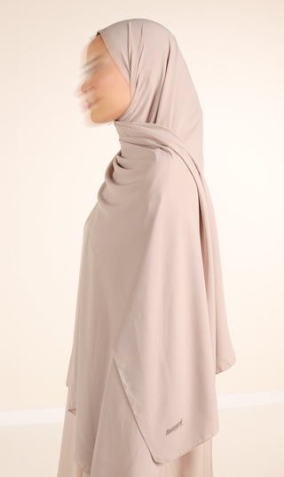 Biserni šal 70*200 Founara - Kremasti