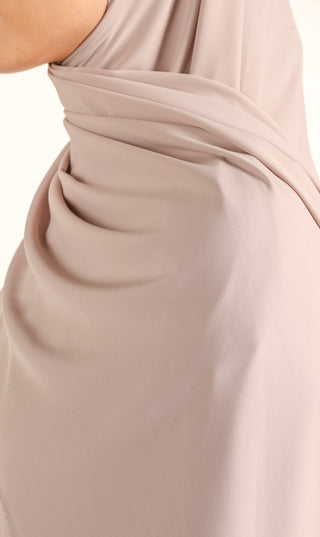 Biserni šal 70*200 Founara - Kremasti