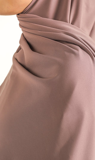 Pearl sjaal 70*200 Founara - Taupe