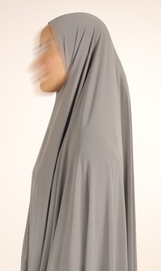 Premium Jersey Hüft-Khimar + Rock - Salbei