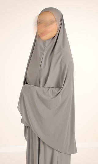 Premium Jersey Hüft-Khimar + Rock - Salbei
