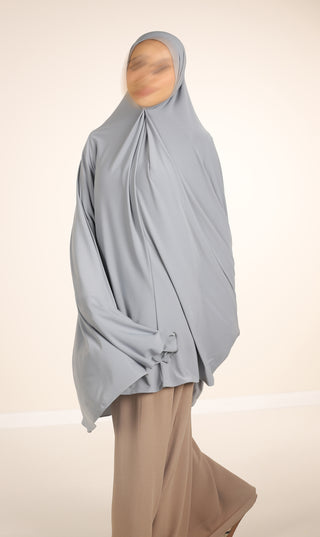 Jersey Premium KNEE Khimar - Grau Blau