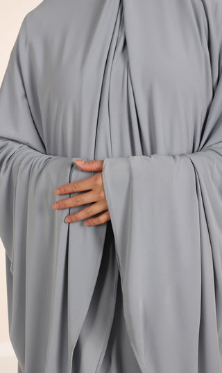 Jersey Premium KNEE Khimar - Grau Blau
