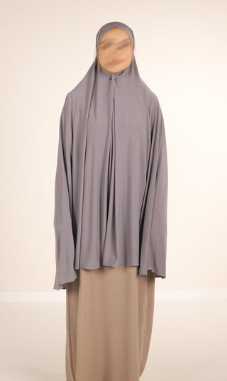 Jersey Premium KNEE Khimar - Hellgrau