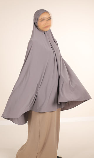 Jersey Premium KNEE Khimar - Hellgrau