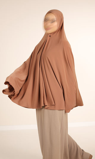 Jersey Premium HIP Khimar - Toffee