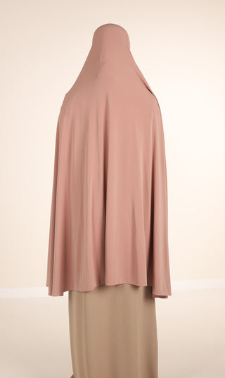Jersey Premium HIP Khimar - Velvet Rose