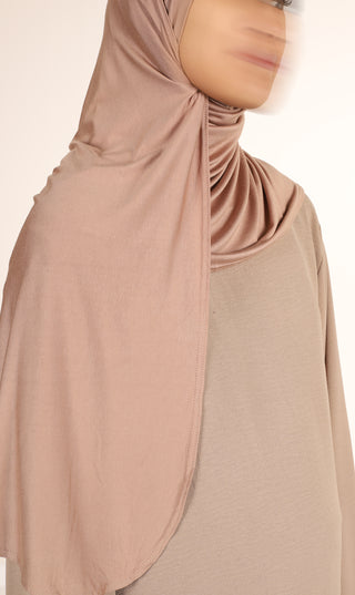 Viskose Instant Hijaab FNR - Latte