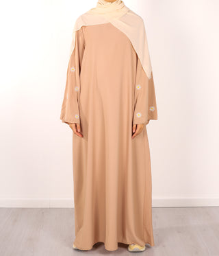 Kimono Abaya Daisy - Peachy