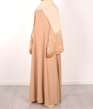 Kimono Abaya Daisy - Peachy