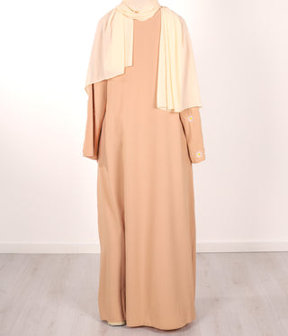 Kimono Abaya Daisy - Peachy