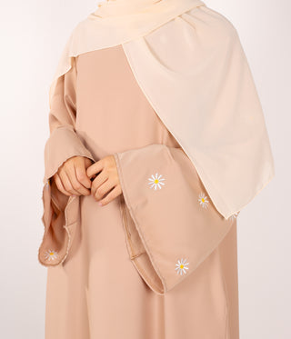 Kimono Abaya Daisy - Peachy