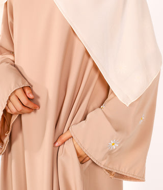 Kimono Abaya Daisy - Peachy