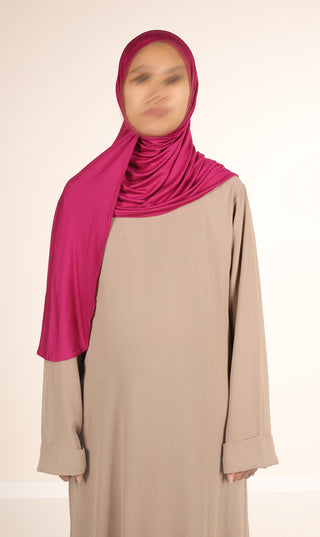 Viskose Instant Hijaab FNR – Fuchsia