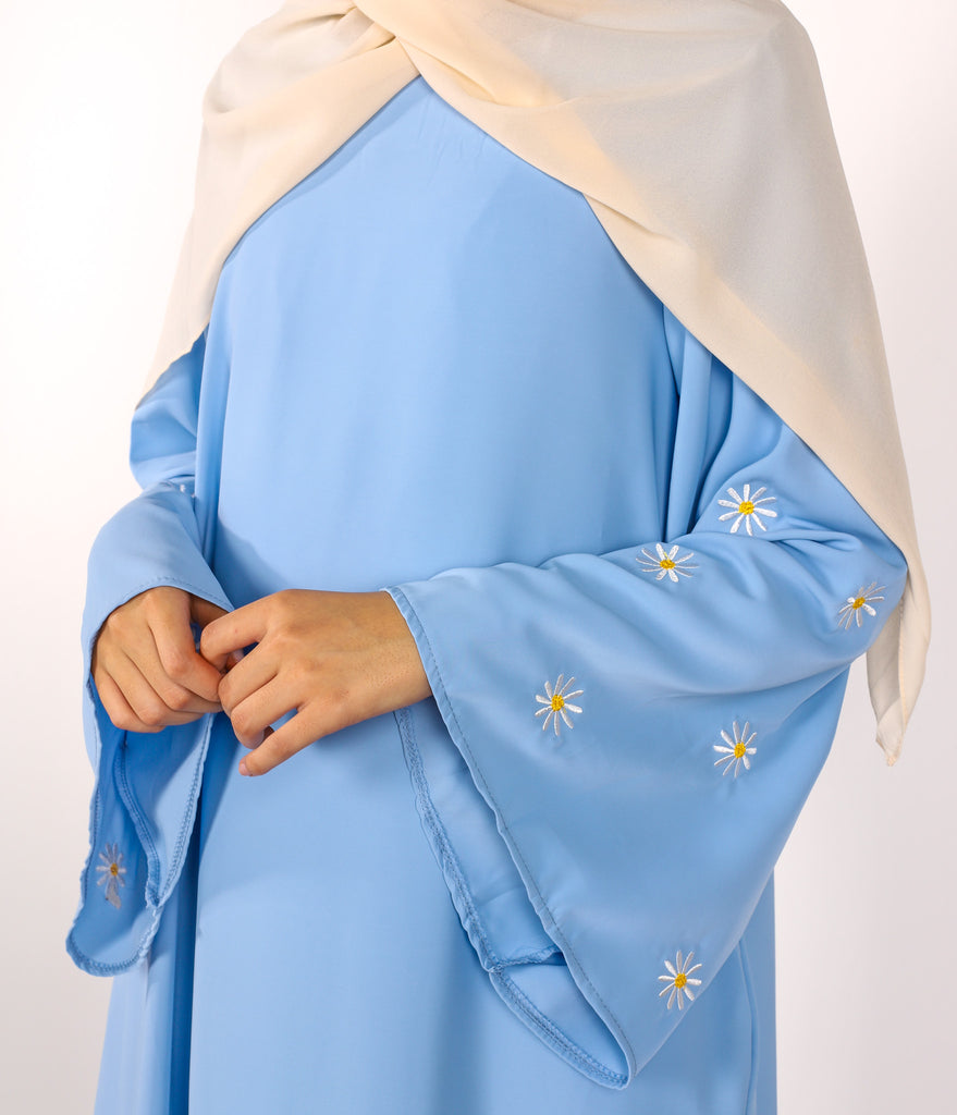 Kimono Abaya Daisy - Sky Blue
