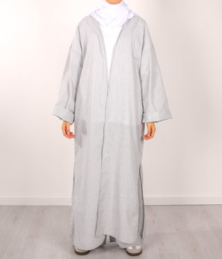 Kimono Twinset Safwa - Light Grey