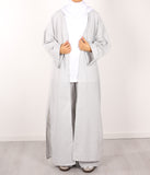 Kimono Twinset Safwa - Light Grey