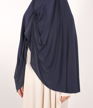 Jersey Premium HEUP Khimar - Navy