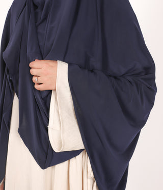 Jersey Premium HEUP Khimar - Navy