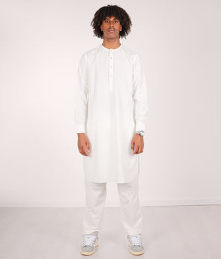 Sarwal Kameez Amir - Cream