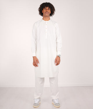 Sarwal Kameez Amir - Cream